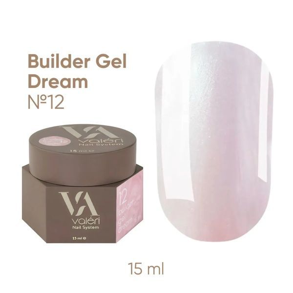 Гель для нарощування нігтів Valeri Dream Builder Gel №12 01334 фото