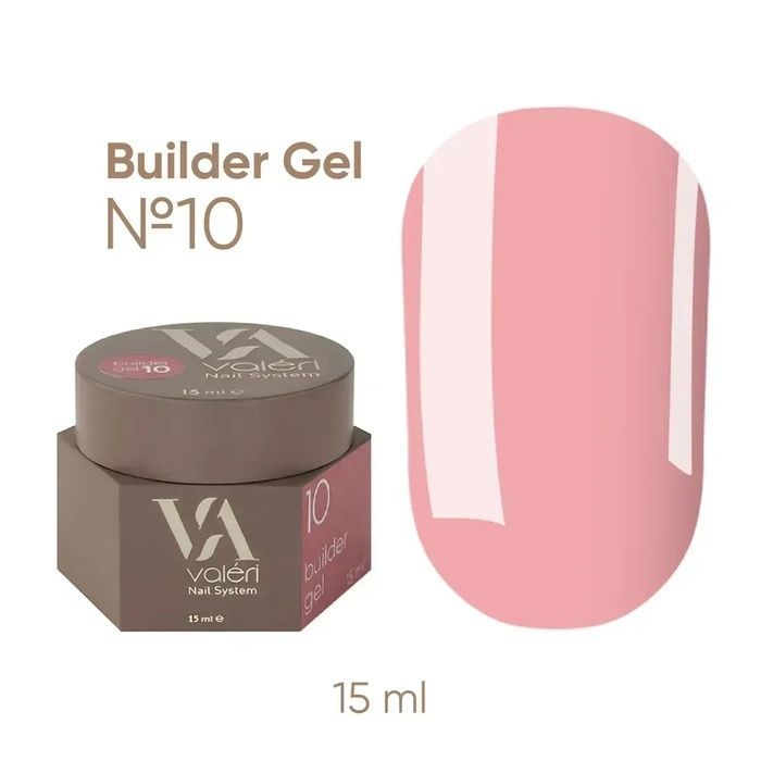 Гель для наращивания ногтей Valeri Builder Gel №10 01326 фото