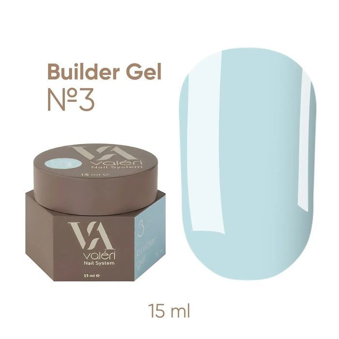 Гель для наращивания ногтей Valeri Builder Gel №3 01303 фото