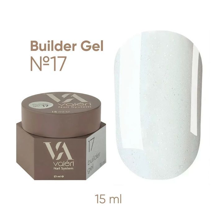 Гель для наращивания ногтей Valeri Builder Gel №17 01333 фото